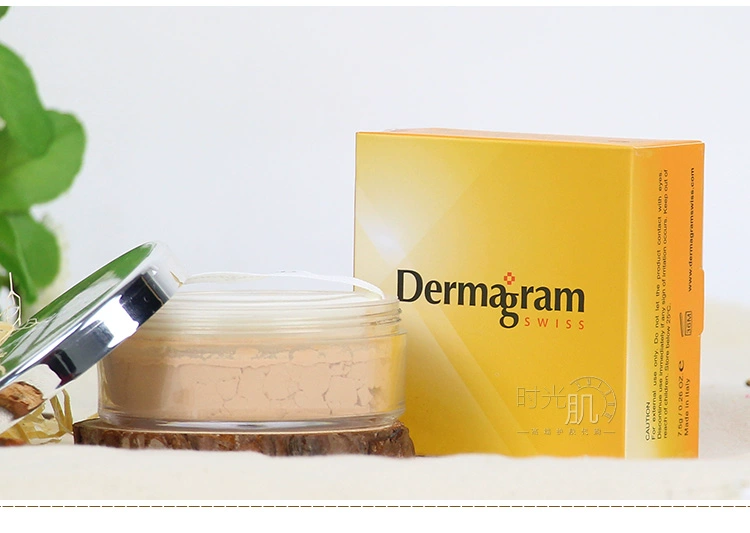 Swiss Dermagram chính hãng phấn khoáng thoáng khí 7.5g set dầu tẩy trang kiểm soát kem chống dị ứng che khuyết điểm - Quyền lực