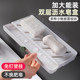 Bathroom No-Drill Soap Holder, Household Enlarged and Widened Wall-Mounted Draining Soap Box Rack 82