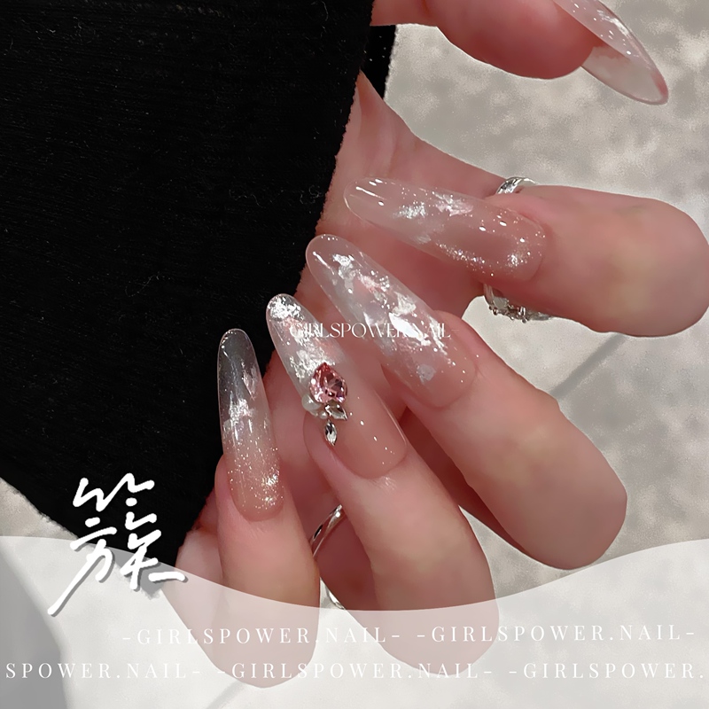 【Cluster】Girlspower Designer Niche Handmade Wearable Nails 【Cluster】Girlspower Designer Niche Handmade Wearable Nails