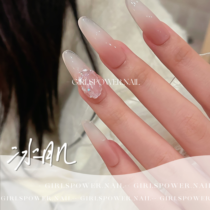 [Ice Skin] Girlspower Designer's Niche Handmade Wearable Nails