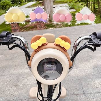 Bear ears + bow new cycling decoration