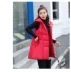 Áo vest mới cotton vest nữ trùm đầu dài xuống áo khoác cotton lỏng áo vest mỏng áo vest dày đồ công sở nữ Áo vest