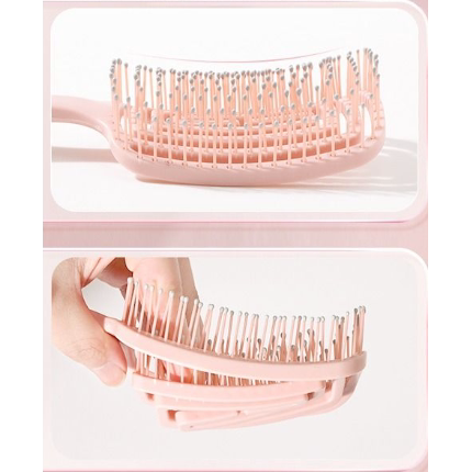 Fluffy High-Crown Hair Comb Magic Tool for Women, Long Hair Styling Massage Meridian Airbag Ribbed Cushion Comb Fluffy High-Crown Hair Comb Magic Tool for Women, Long Hair Styling Massage Meridian Airbag Ribbed Cushion Comb