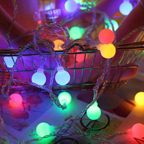 Wedding LED Romantic small round ball Net red bulb string lights festival lights flashing lights bedroom decoration starry sky stars