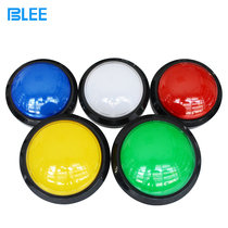 100mm convex large round button Large game machine large round illuminated button Self-reset button Switch DJ button