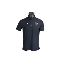 ANTA ANTA T-shirt national flag sportswear men and women summer casual short sleeve top lapel polo shirt