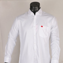 ANTA ANTA shirt lapel long sleeve white sports flag shirt casual shirt top