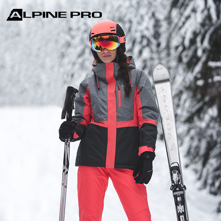 18 winter clothes New Alpine lady couple waterproof cold resistant pants single version double board ski suit