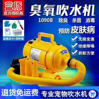 Blue Dolphin Pet Blow Water Machine Dog Hair Dryer High Power Teddy Gold Gross Large Dog Cat Muted Ozone Blowing Machine