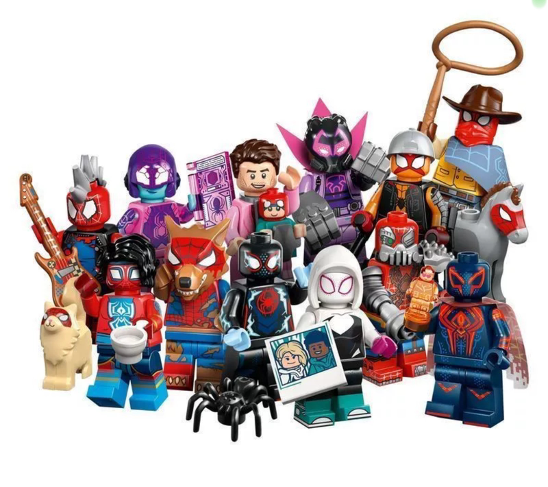 Lego 71050 Spider-Man Pop-Up Minifigures Set of 12 Brand New Original in Stock