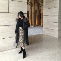 Small Otters Rabbit Fur Straw Jacket Woman 2019 Winter in long section Korean version fashion pie overcomes real Mao triple wear suit