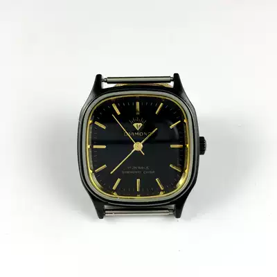 (guang guang shop) diamond brand manual mechanical blackened shell hei mian 32mm diameter presented strap a