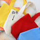 hộp cơm hâm nóng lock&lock Vải cotton màu tinh khiết túi ăn trưa túi vải nhỏ cầm tay hộp ăn trưa túi xách tay túi mỹ phẩm lưu trữ túi tăng đột biến - Hộp cơm điện sưởi ấm hop com giu nhiet clock and clock