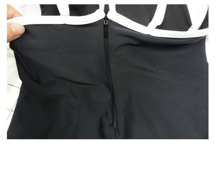 Xiêm đen mỏng che bụng gợi cảm tập hợp thép kéo nữ áo tắm ban đầu Nhật Bản Thái nhỏ nước hoa retro áo tắm liền thân màu đen