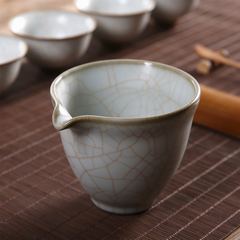 Kung - fu tea cup of tea - cooked tea cup of ceramic kung fu tea tool to divide tea cup