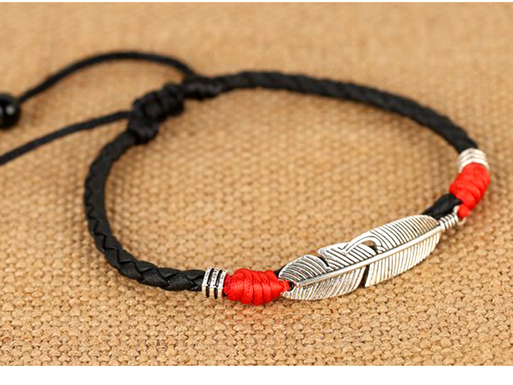 Vòng chân nam nữ, cặp vợ chồng Nhật Bản và Hàn Quốc, vòng chân, một đôi phiên bản tiếng Hàn của học sinh đơn giản, Sen, dây thừng, cặp vợ chồng, quà tặng, năm lợn vòng chân bạc nữ đẹp
