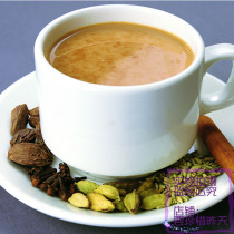 Indian traditional street Marsala masala chai tea spices diy hand-cooked milk teapot at home