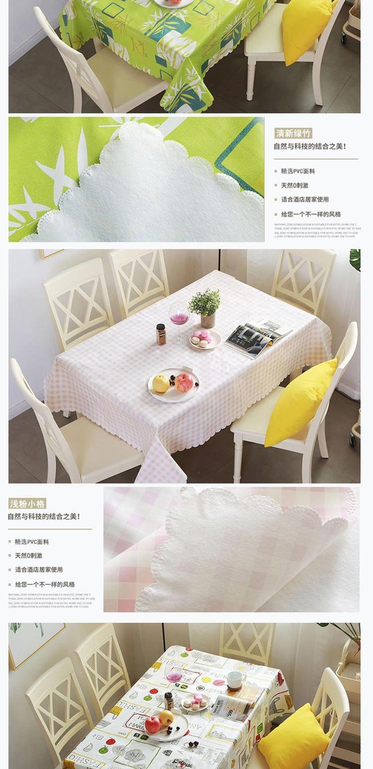 Hộ gia đình chống thấm nước và dầu chống bỏng nhựa PVC dùng một lần có thể giặt hình chữ nhật vải vải nhà hàng bàn cà phê khăn trải bàn khăn trải bàn hình vuông