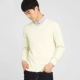 Áo len nam mùa xuân và mùa thu 2019 áo len cổ lọ cotton áo len màu rắn Áo len nam trẻ trung - Cardigan