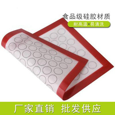 Baking special can cut high temperature resistant macaron cushion cake roll mat oven baking pan multifunctional silicone mat