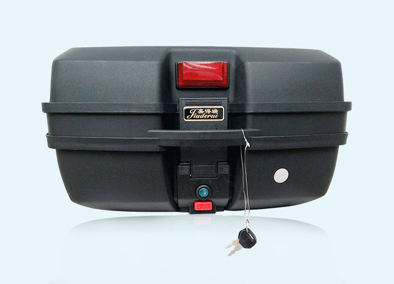 Jiadui xe gắn máy đuôi hộp thân cây đạp xe điện pin xe kit phổ thêm lớn hộp lưu trữ thùng đồ xe máy