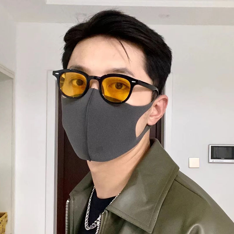 GD yellow sunglasses ins Han flow TOP red polarized sunglasses male and female small frame small face European and American glasses with myopia