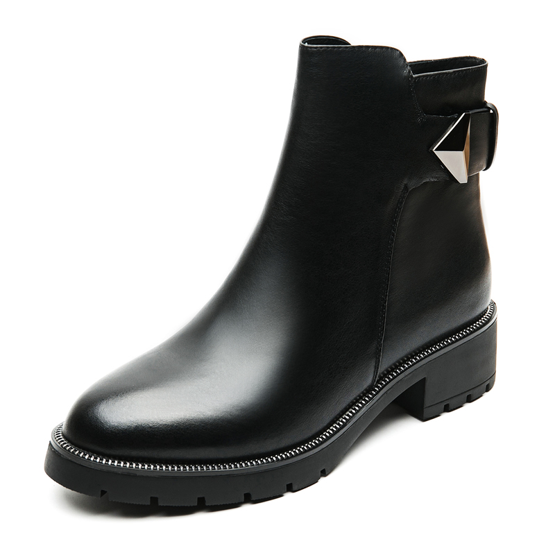 Bottes mi-saison femme en Caoutchouc - Ref 3249987 Image 5