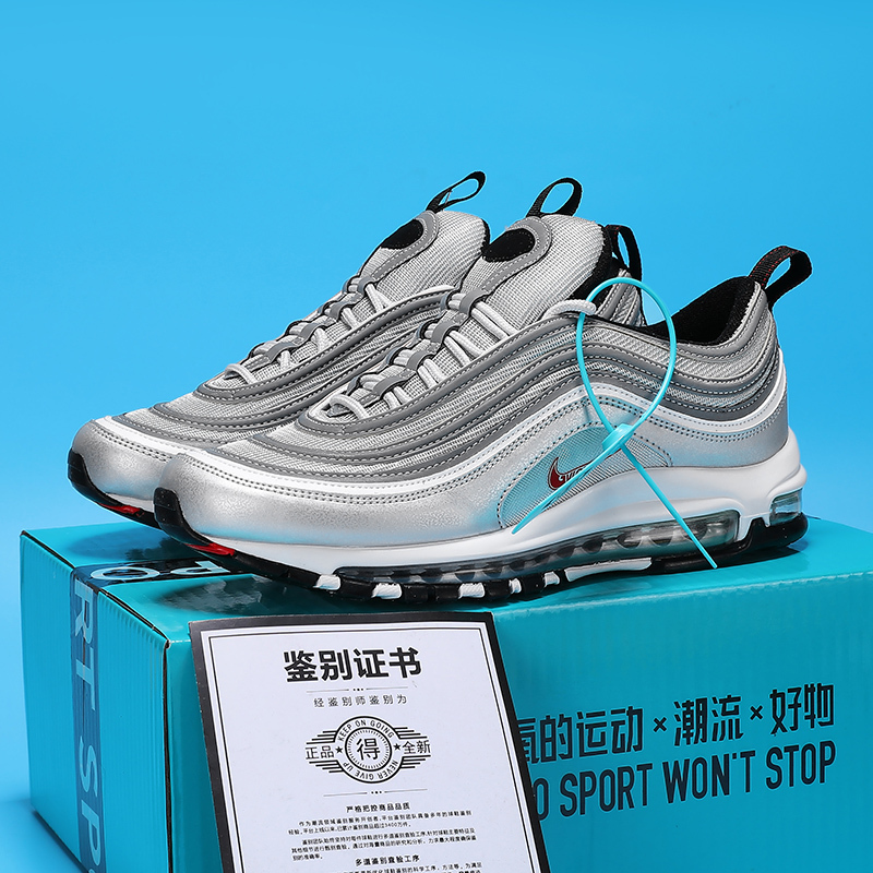 Bullet Head Shoes 97 Men's and Women's Air Cushion Running Shoes, Breathable and Cushioning Sports Shoes for All Seasons, Trendy and Versatile Casual Putian Shoes Bullet Head Shoes 97 Men's and Women's Air Cushion Running Shoes, Breathable and Cushioning Sports Shoes for All Seasons, Trendy and Versatile Casual Putian Shoes