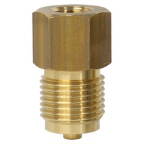 Pressure gauge adapter adapts to WIKA domestic and other pressure gauge live welding cutting sleeve pressure gauge damping