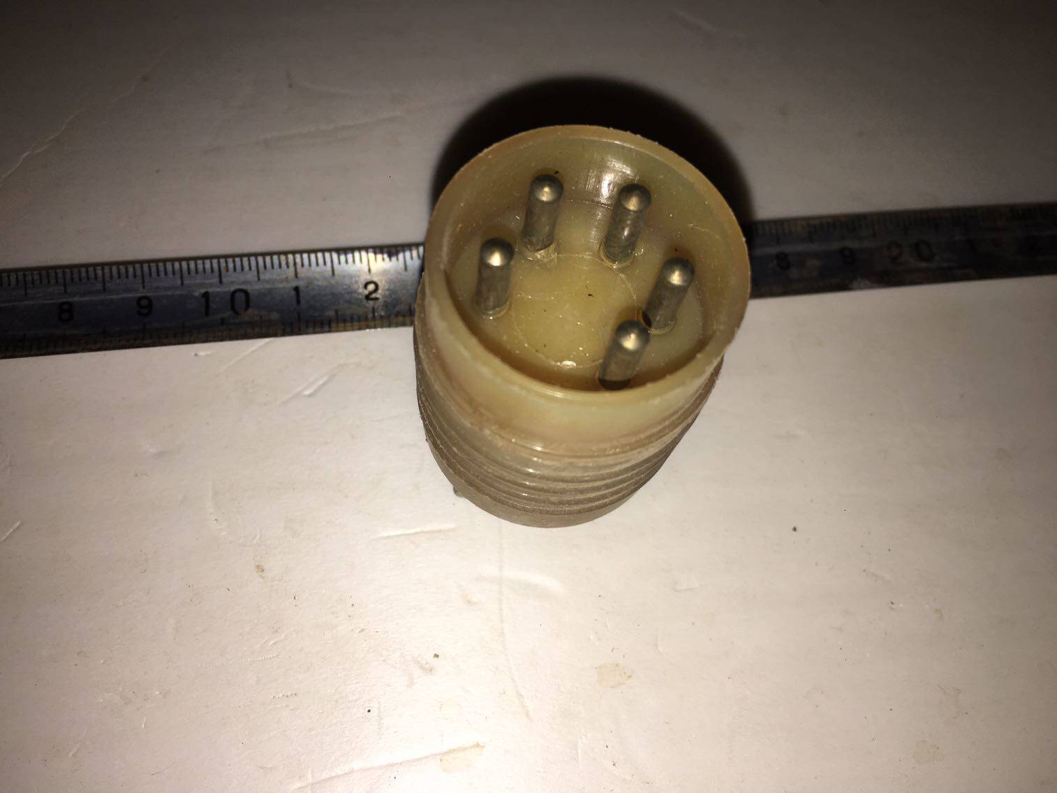 16 mm projector accessories Yangtze River Old 4 type projector plug Five-core plug male plug