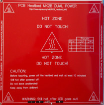  3D printer PCB hot bed board Mk2b 12 24 Dual power supply 214x214mm Mk2a