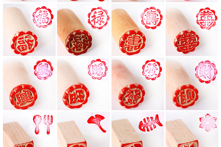 Bánh tem, khuôn Sán Đầu, bánh trung thu kiểu Su, snack, mì ống, phước lành bằng gỗ, hi từ, hoa phong ấn, kèn - Tự làm khuôn nướng khuôn làm kẹo dẻo