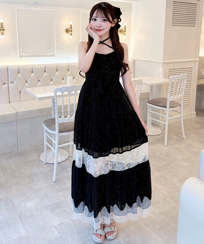 Free Shipping*Twins Tokyo Purchase Genuine Japanese Nomae Lace Skirt Dress 5865025160
