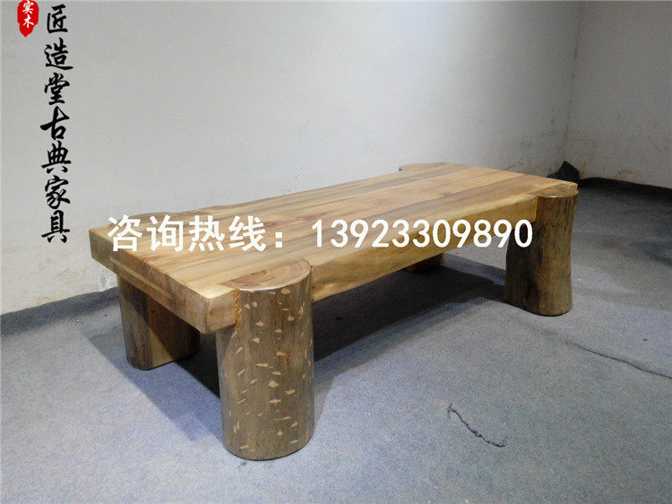 Solid Wood Large Plate Table Painting And Calligraphy Table Original Eco tea Table Gongfu Tea Desk Outdoor Leisure Tea Tea Table Set to do