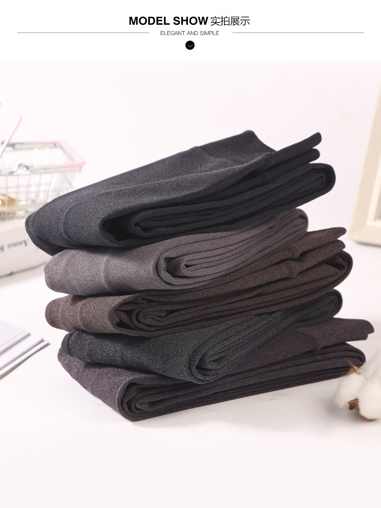 Колготки, удерживающий тепло черный утягивающий пояс на талию, тонкие леггинсы, высокая талия 