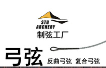 Bow string custom processing Angel string 8190 imported 8125 bow string 452x composite bow string two-color stretch string