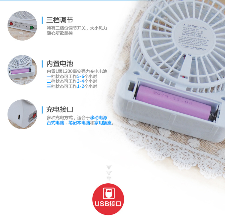 Ventilateur USB - Ref 402470 Image 12