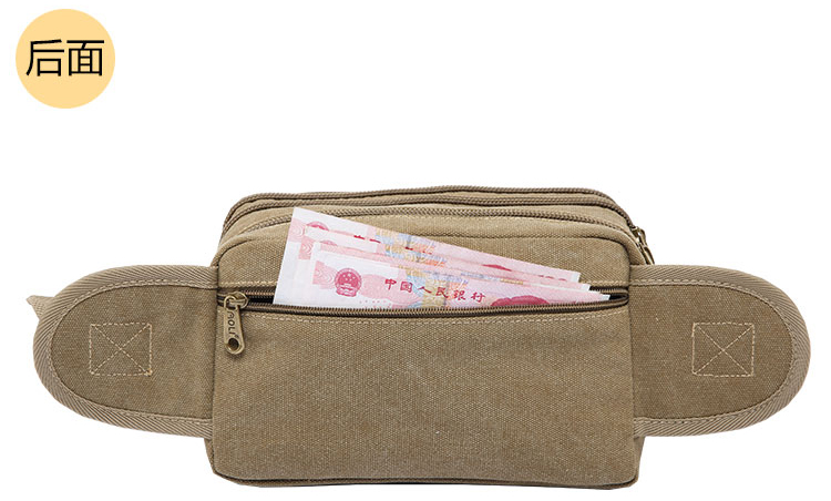 Túi đeo chéo nam đa chức năng công suất lớn nhiều lớp vải ngực túi đeo vai nữ kinh doanh để thu tiền túi túi christian dior