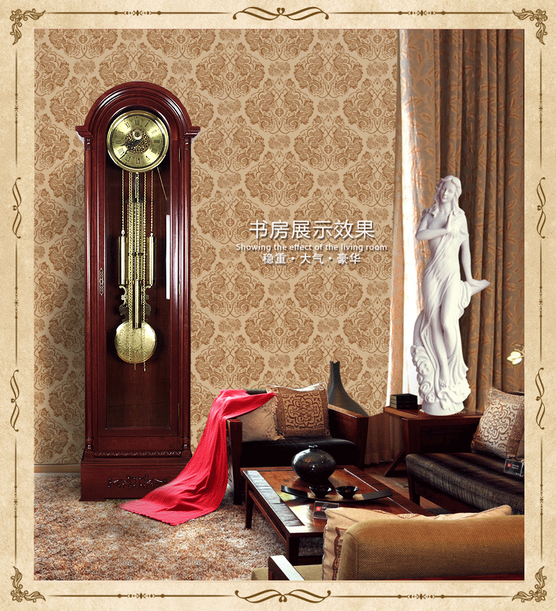 Купить Часы/напольные часы При постоянной твердой древесины ...