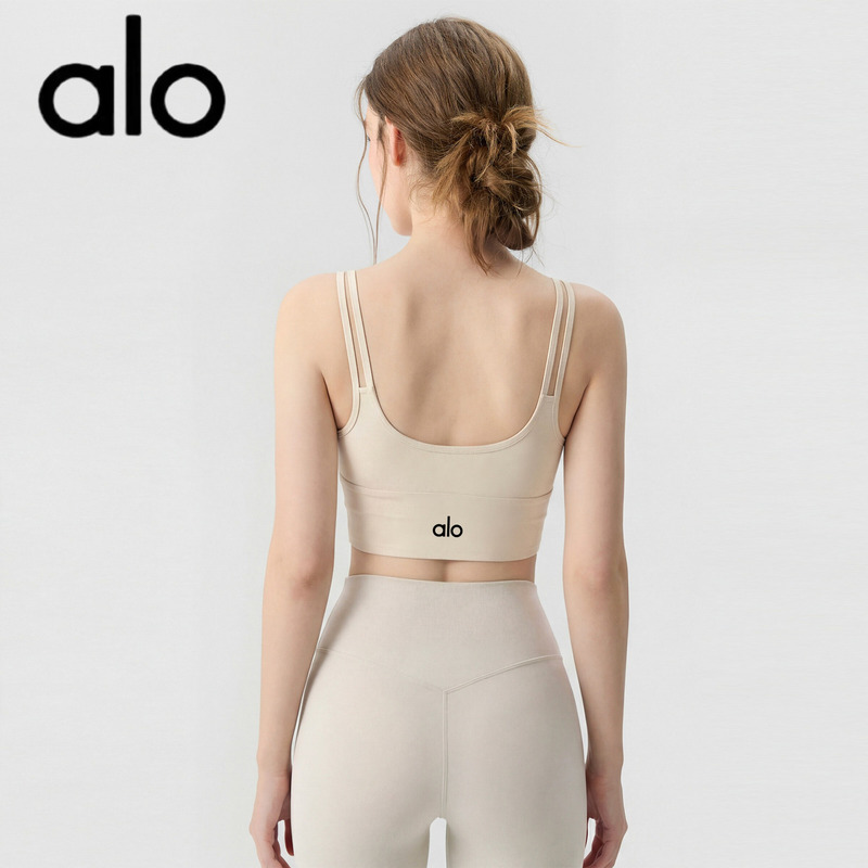 Aio Sports Bra for Women, Shockproof, Push-Up, U-Shaped Yoga Wear, Beautiful Back, High-Intensity Pilates Training Fitness Bra, Summer Aio Sports Bra for Women, Shockproof, Push-Up, U-Shaped Yoga Wear, Beautiful Back, High-Intensity Pilates Training Fitness Bra, Summer