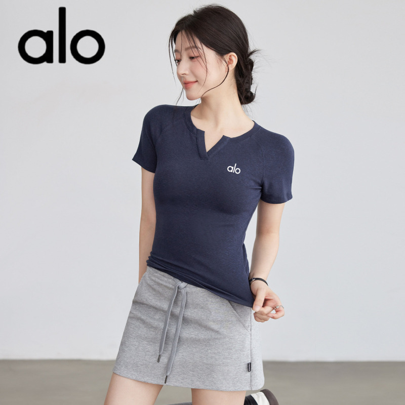 Aio Yoga Wear for Women 2026 New Sports Short-Sleeved Fitness Short-Sleeved Quick-Drying Running Training Tops Tight-Fitting T-Shirts Aio Yoga Wear for Women 2026 New Sports Short-Sleeved Fitness Short-Sleeved Quick-Drying Running Training Tops Tight-Fitting T-Shirts