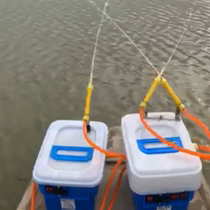 Fish pond drug dispenser drug sprinkler artifact electric drug dispenser automatic drug sprinkler uniform drug sprinkler save labor