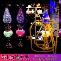 Бар с огнями из 4 труб с огнями