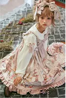 Sweety ban đầu [Bữa sáng của Annie] eo cao JSK Lolita được vận chuyển trước cuối tháng 3 váy bút chì