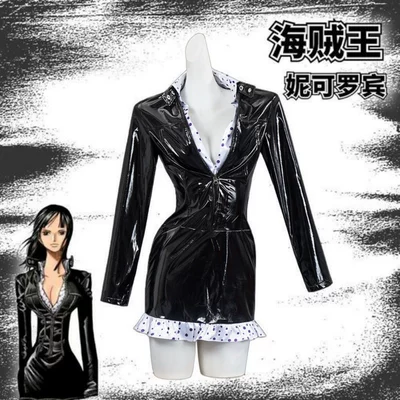 Nico Robin cosplay costume, One Piece Enies Lobby dress set. cosplay