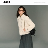 ANDYET AD1 Оригинальная зимняя куртка, изысканный стиль, свободный прямой крой