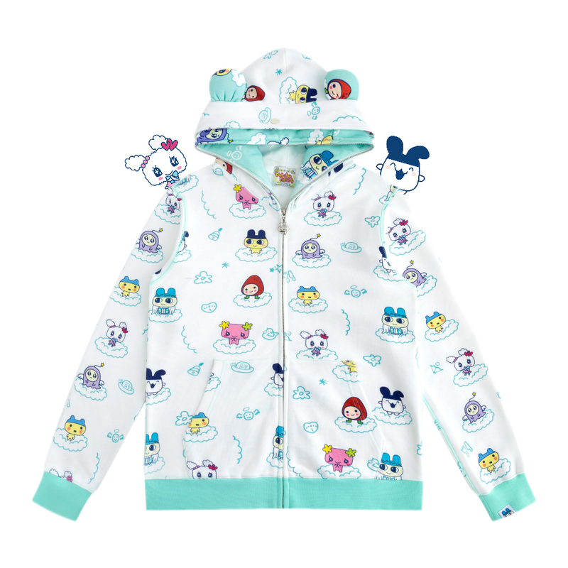 Skr4Four Supernova Tamagotchi 2.0 Hidden Edition Mami Yoshiki Two-Dimensional Sweatshirt Jacket!