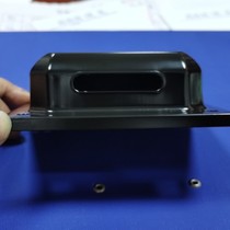 114 top cover cow cover long side with cable outlet hole flanged hole spacing 76*95 thickness 0 9 electrophoresis total height 39