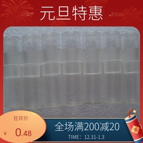 Transparent cylindrical needle gauge box with inner diameter of 10mm selling at low price single plug gauge tube universal gauge cylinder white box