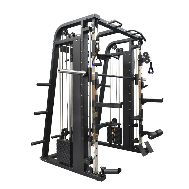 Multifunctional Smith machine gantry small bird comprehensive training equipment gym commercial safety squat Bench Press